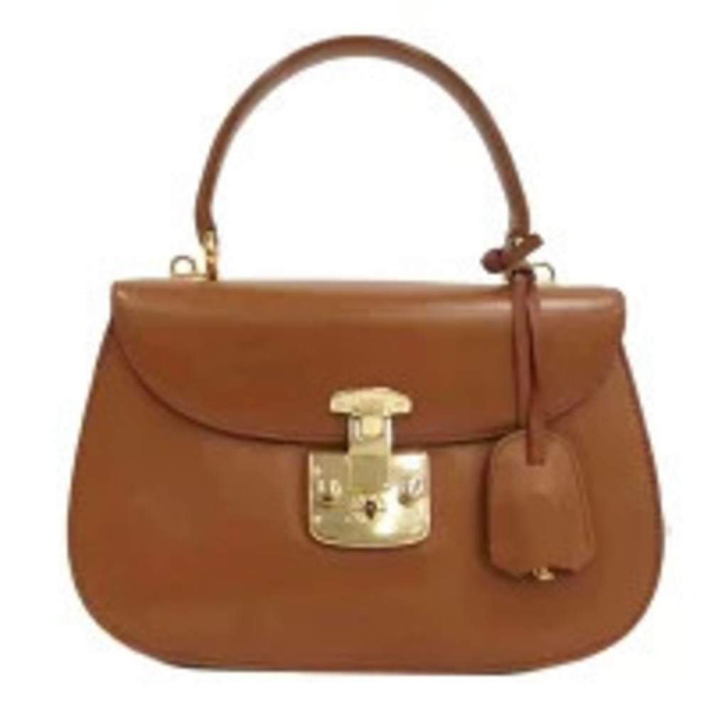 GUCCI Leather Handbag AB